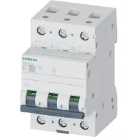 Siemens Zekeringautomaat 3-polig 10 A 400 V 5SL63106