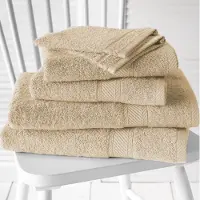 De Witte Lietaer Badtextielset Helene Sand (Set van 6)