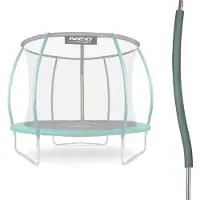 Neo-Sport Onderpaal voor C-type trampoline 8-14 ft groen