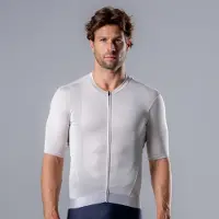 Acelera Essential Wielershirt - Fietsshirt Heren Korte Mouw - Wielrenshirt - Fietskleding - Lime Stone - Maat 3XL