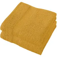 De Witte Lietaer Handdoek Stéphanie Golden Yellow (Set van 2)