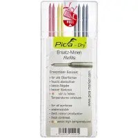 PICA 4020 Dry - Navulling - 8 vullingen - 2x geel 2x rood 4x grafiet