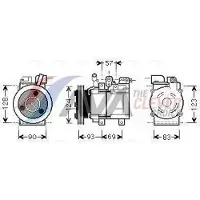 Ava Cooling HYK259 Aircopomp