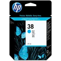 HP 38 (C9415A) inktcartridge cyaan (origineel)