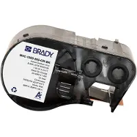Brady M4C-1000-595-OR-BK tape vinyl zwart op oranje 25,4 mm x 7,62 m (origineel)