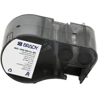 Brady M5C-1500-595-CL-BK tape vinyl zwart op transparant 38,1 mm x 6,1 m (origineel)