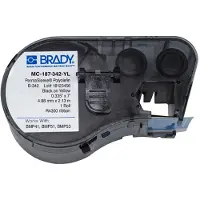 Brady MC-187-342-YL tape krimpkous | zwart op geel | 8,50mm x 2,13m