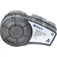 Brady M21-500-403 tape wateroplosbaar papier zwart op wit 12,70 mm (origineel)