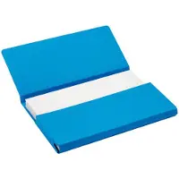 Jalema Secolor Pocket-file kartonnen dossiermappen blauw folio (10 stuks)