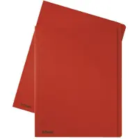 Esselte inlegmap van dossierkarton met 10 mm overslag A4 rood (100 stuks)
