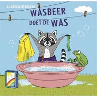 Uitgeverij Hoogland & Van Klaveren Wasbeer doet de was (Hardback)