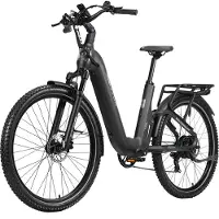 TTGO E-SUVO E-bike - 25 km/u - 27.5inch - 100km actieradius - 250W motor - 48V15Ah accu - 70NM - grijs