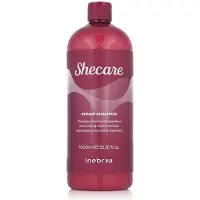 Inebrya Shecare Repair Shampoo Verheldert En Herstelt Chemisch Beschadigd Haar 1000ml