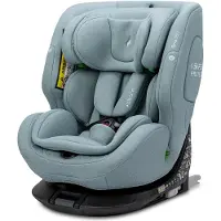 Osann One360: Draaibare kinderstoel met Isofix-systeem, geschikt voor kinderen van 40-150 cm (0-12 jaar), autostoel die meegroeit met uw kind, comfortabel en veilig - kleur: Sky