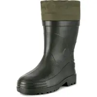 Ladeheid Heren Regenlaarzen - Thermo Rubber Laarzen Warm met Manchet Voering - EVA - LA-LMG-892-Wader - Grün - 41