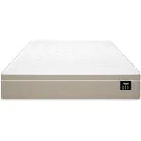 Vente-unique Set 160 x 200 cm bedbodem + hybride matras met 7-zone pocketveren en memory foam gel dikte 28 cm - CIREVA van YSMÉE