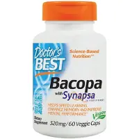 Doctors Best - Bacopa met Synapsa, 320 mg - 60 vegetarische capsules