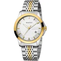Gucci YA126409 G-Timeless Tweekleurig Herenhorloge