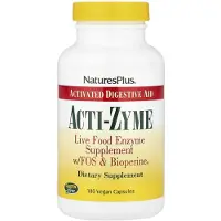 NaturesPlus , Acti-Zyme, 180 plantaardige capsules
