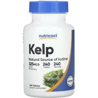 Nutricost , Kelp, 325 mcg, 240 Tabletten