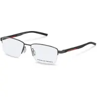 Porsche Design Bril - - P8745 - Metaal - 56/17/140 - Grijs/Groen