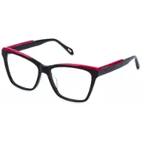 Just cavalli VJC161 55/15/140 Zwarte Glanzende Acetaat Dames VJC161