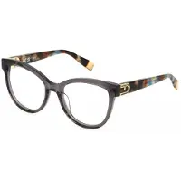 Furla Bril VFU864 53/19/140 Donkergrijs Glanzend Acetaat VROUW VFU864