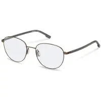 Rodenstock Bril - - R7177 - Metaal - 51/18/140 - Bruin/Grijs