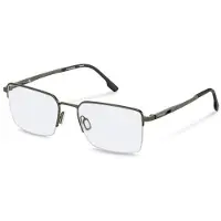 Rodenstock Bril - - R7152 - Metaal - 57/19/145 - Groen/Zwart