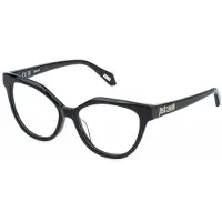 Just cavalli VJC130 53/16/140 Zwarte Glanzende Acetaat Bril Vrouw VJC130