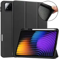 EtuiTab Serie - Slim Tablet Hoes - Zwart - Plaats voor Rysik - Magneet Auto-Wake