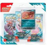 The Pokemon Company Pokémon Journey Together: Scrafty 3-kaarten blisterverpakking