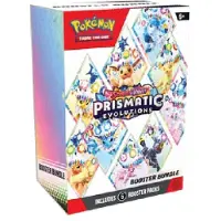 The Pokemon Company Pokemon TCG Scarlet & Violet Prismatic Evolutions Booster Bundle (6 Booster Packs)