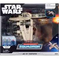 Jazwares STAR WARS - Deluxe Vehicle (8" Vehicle & Figure) - ARC 170- Series 8