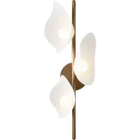 Nuura Florii 3 Wandlamp Dark Bronze / Wit - Wandlampen White - 2125002
