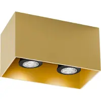 Wever & Ducre Box PAR16 Plafondlamp Box 2.0 | Gold