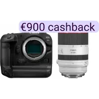 Canon EOS R3 systeemcamera Zwart + RF 70-200mm f/2.8L IS USM