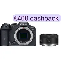 Canon EOS R7 systeemcamera Zwart + RF 50mm f/1.8 STM