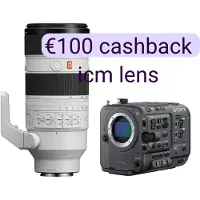 Sony Cinema Line FX6 videocamera + FE 70-200mm f/2.8 GM II