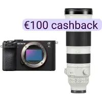 Sony A7C II systeemcamera Zwart + 200-600mm f/5.6-6.3 G