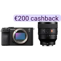 Sony A7C II systeemcamera Zwart + 50mm f/1.4 GM