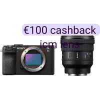 Sony A7C II systeemcamera Zwart + 16-35mm f/4.0 G
