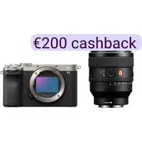 Sony A7C II systeemcamera Zilver + 50mm f/1.4 GM