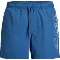 Jack & jones Heren plus size zwemshort jpstmaui wave logo