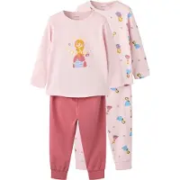 Name it MINI pyjama's met print (set van 2) Roze Meisjes Stretchkatoen Ronde hals - maat 110/116