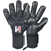 Onekeeper Ace Mesh Keepershandschoenen Kids Zwart Wit Rood