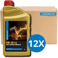 Lindemann Motorolie 5W-30 LL 1L Doos 12x1L