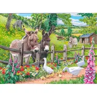 The House of Puzzles Puzzel: Jack & Jenny, 250 XL stukjes, dieren