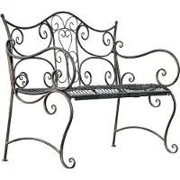 Lomadox Tara Tuinbank bronzen