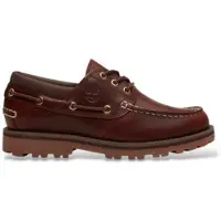 Timberland Kids Nautische schoenen van leer Authentic bruin (30), Plat, Veters, Casual, kinderkleding TB0A2A5FEM61